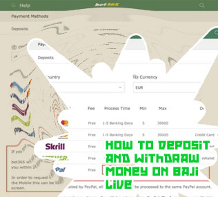 Minimum withdrawal on baji bet